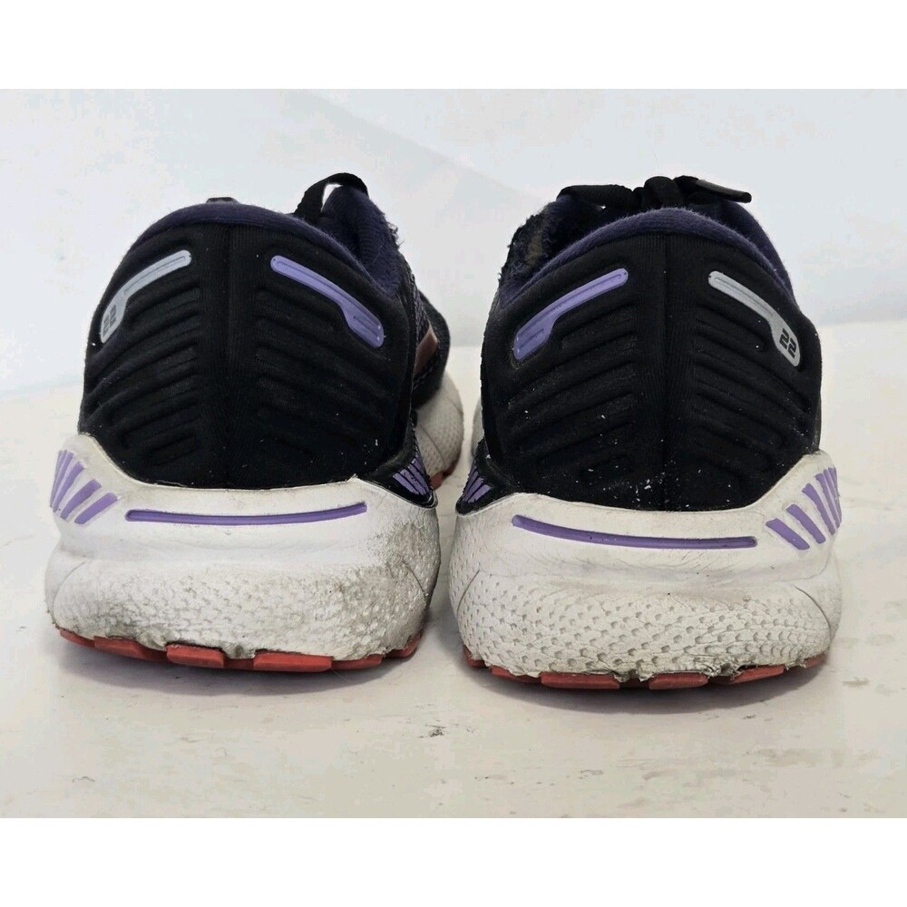 Brooks Sneakers Womens Sz 9 Adrenaline GTS 22 1203531B080 Black Running Shoes - Picture 5 of 7